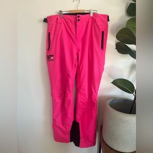 Super Dry Womens 12US Large XL Snow winter snowboard pants